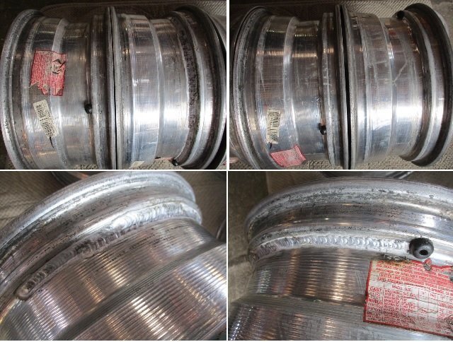 CNTER LINE 17ｘ7J +37 5H PCD 114.3 【ジャンクパーツ】現状使用不可 クライスラー ボイジャーにて使用 Center Line Wheels wheels a 0