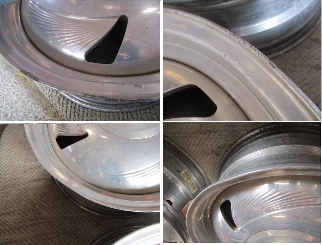 CNTER LINE 17ｘ7J +37 5H PCD 114.3 【ジャンクパーツ】現状使用不可 クライスラー ボイジャーにて使用 Center Line Wheels wheels a 0