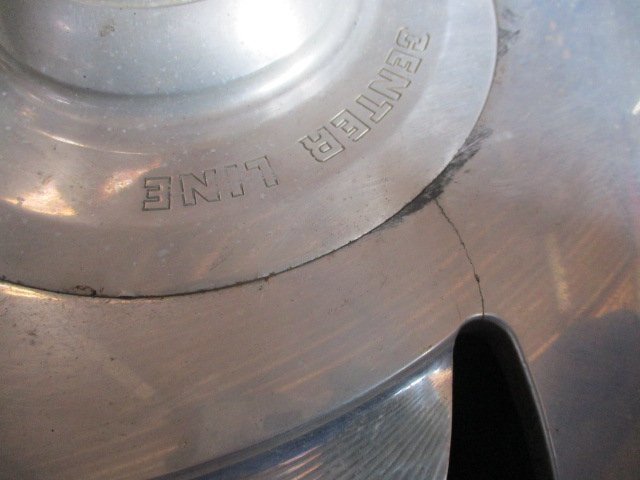 CNTER LINE 17ｘ7J +37 5H PCD 114.3 【ジャンクパーツ】現状使用不可 クライスラー ボイジャーにて使用 Center Line Wheels wheels a 0