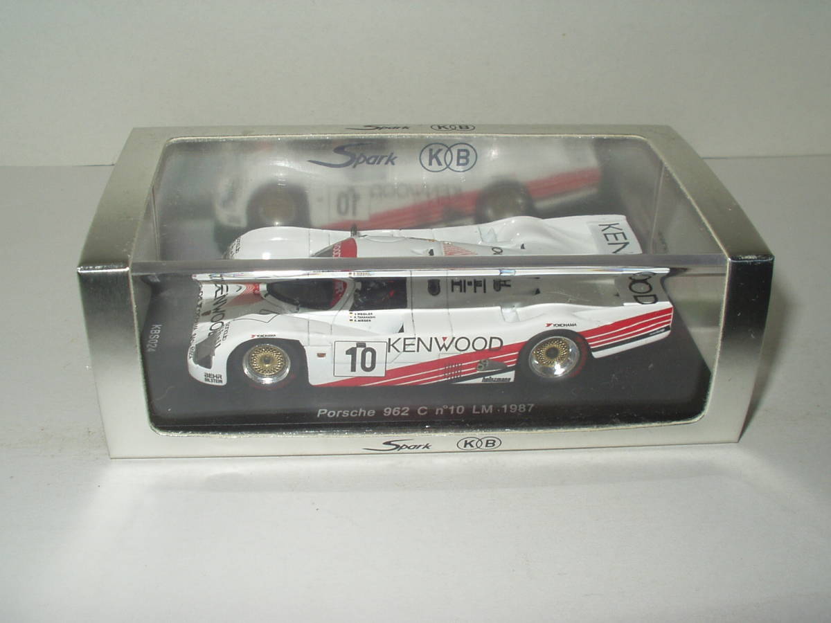 Spark/KB Porsche 962 C #10 LM 1987 KENWOOD / スパーク／国際貿易