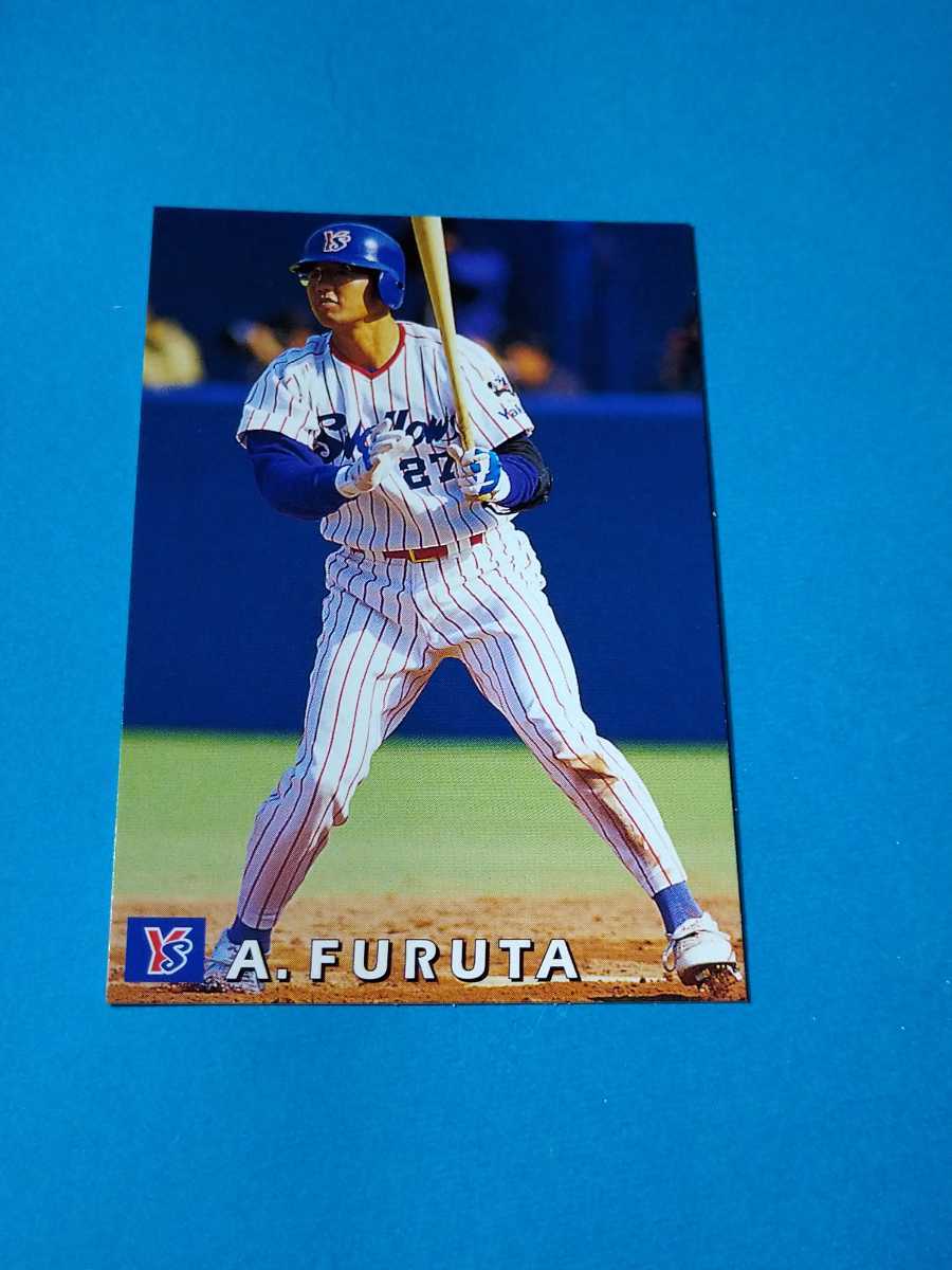 極美品】98年 No.114 古田敦也 ヤクルト カルビー 野球 カード(1998年 