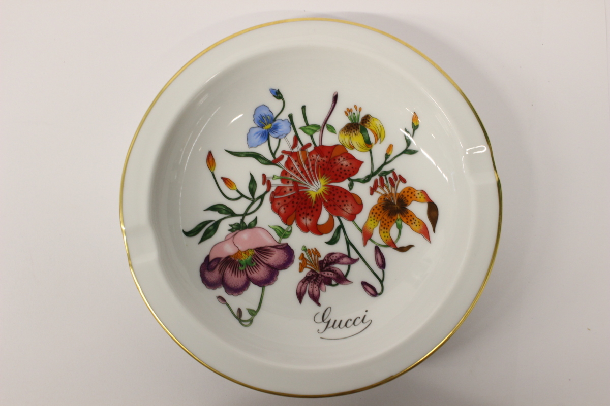 アッシュトレイ グッチ 灰皿 GUCCI コラボ 灰皿レア 公式 リチャード