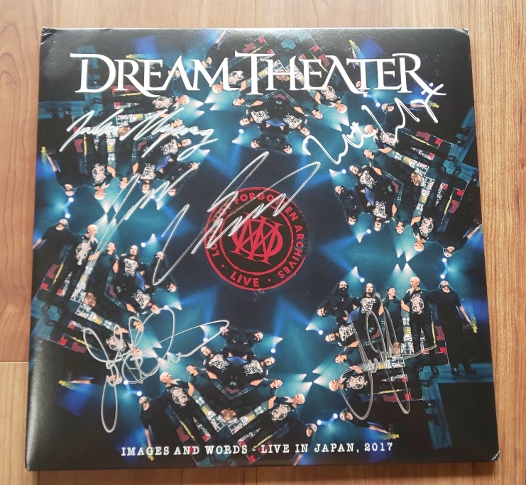 Dream Theater Images and Words サイン入り Images Words Dream Theater and - | DREAM THEATER And Album – Cover