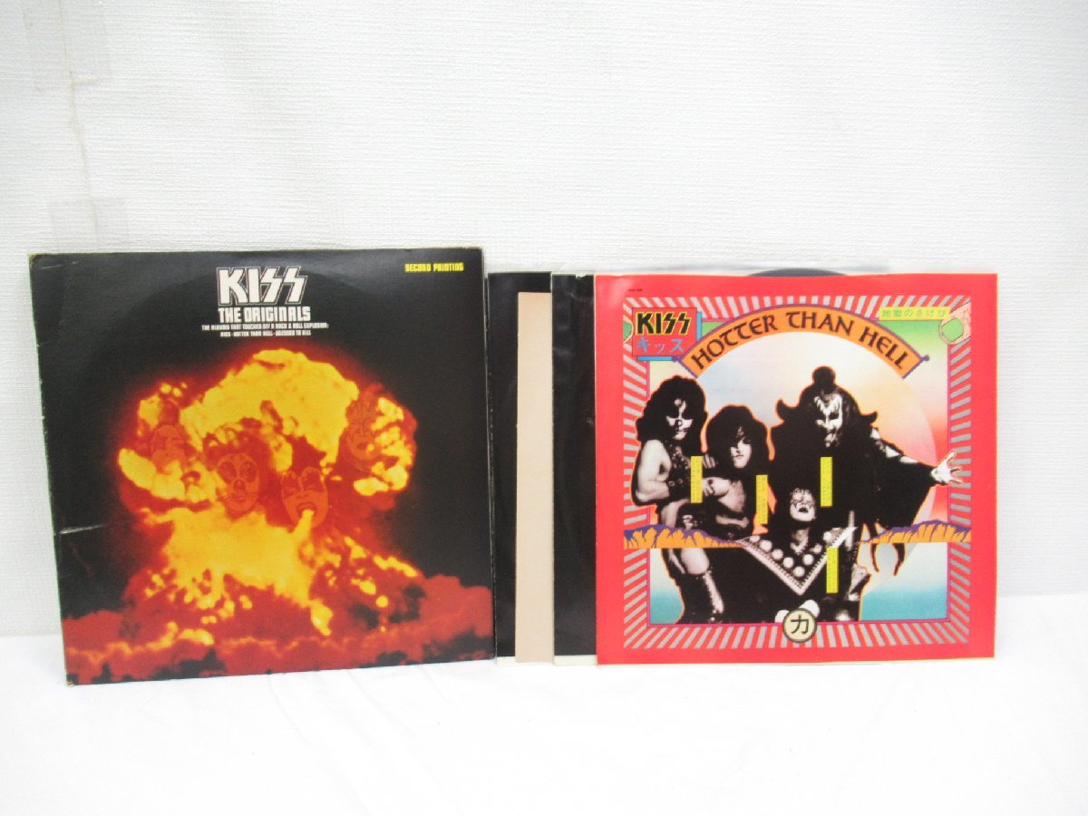 ☆ LP レコード 3枚組 キッス KISS The originals Casablanca NBLP7032