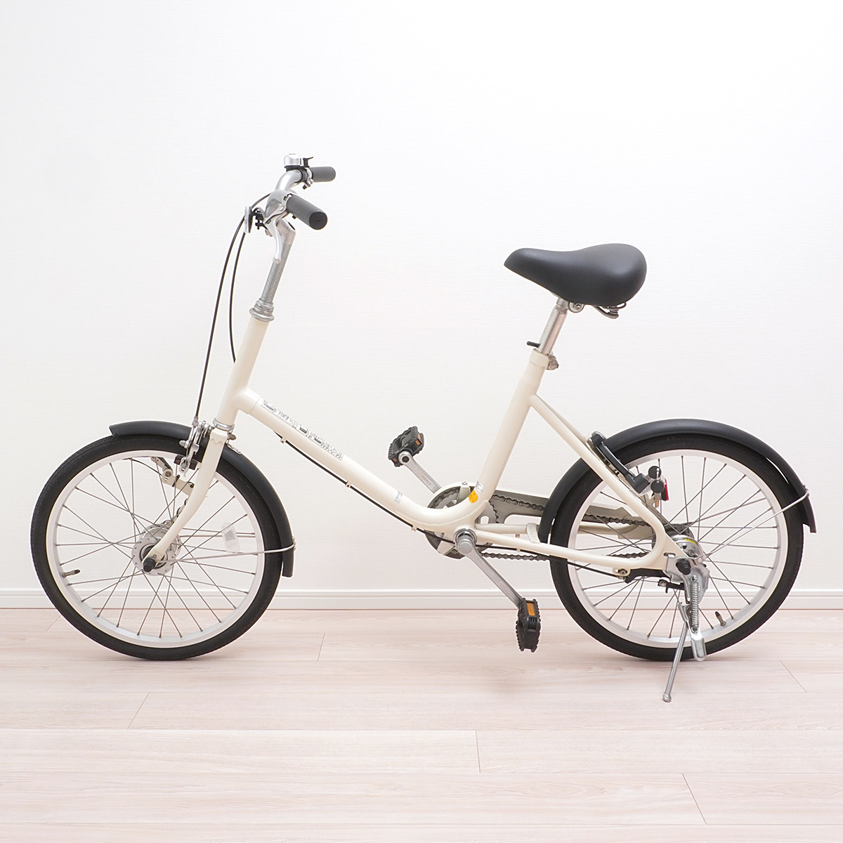 無印良品 パナソニック製 20型U型自転車 オートライト・鍵付き 