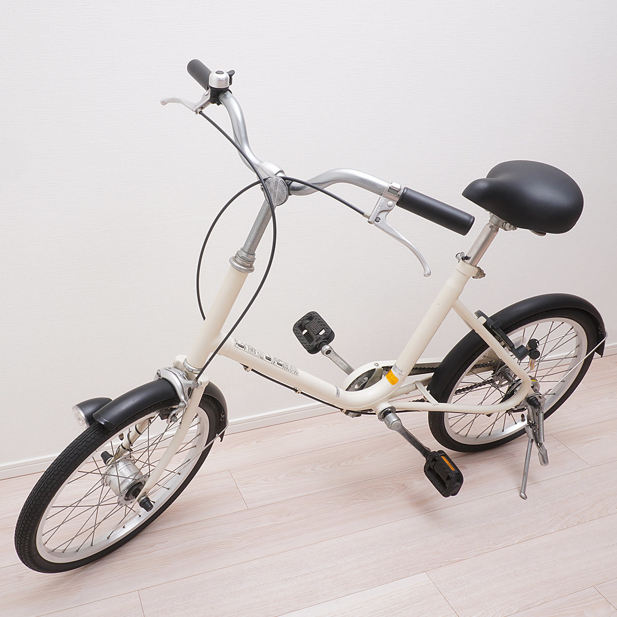 無印良品 パナソニック製 20型U型自転車 オートライト・鍵付き 