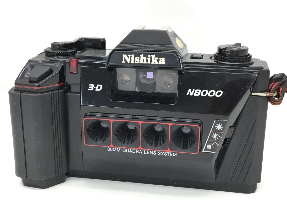 1円～ Nishika 3-D N8000 フィルムカメラ ジャンク 中古【sw0803232