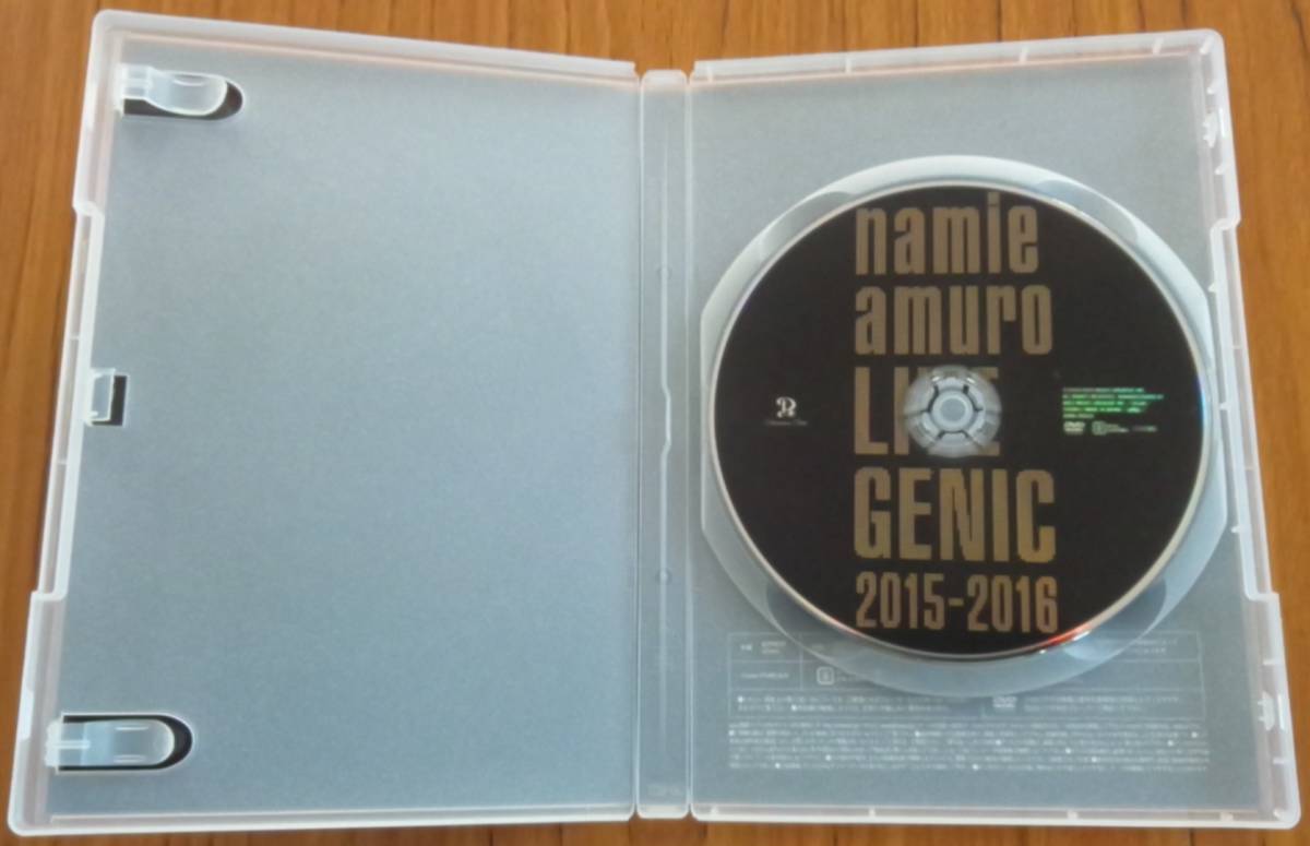 安室奈美恵 / DVD : LIVE GENIC 2015-2016 / CD+DVD : _genic 【2 