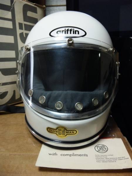 幻 デッドストック 新品 未使用 箱付 griffin ヘルメット アートドール