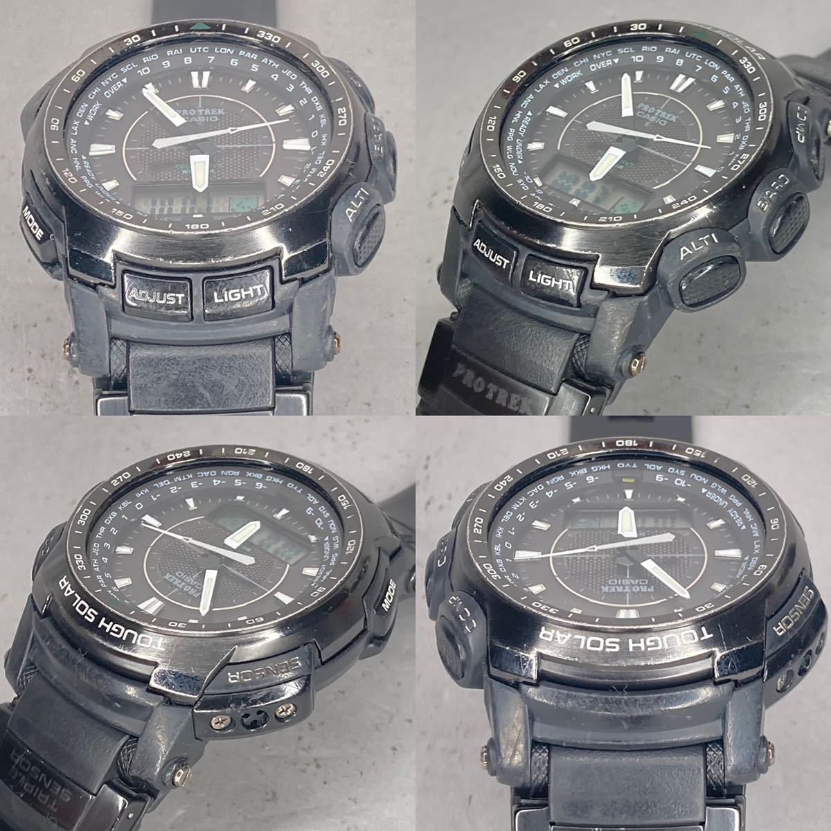CASIO PROTREK PRW-5100-1JFタフソーラー 電波受信 電波ソーラー 