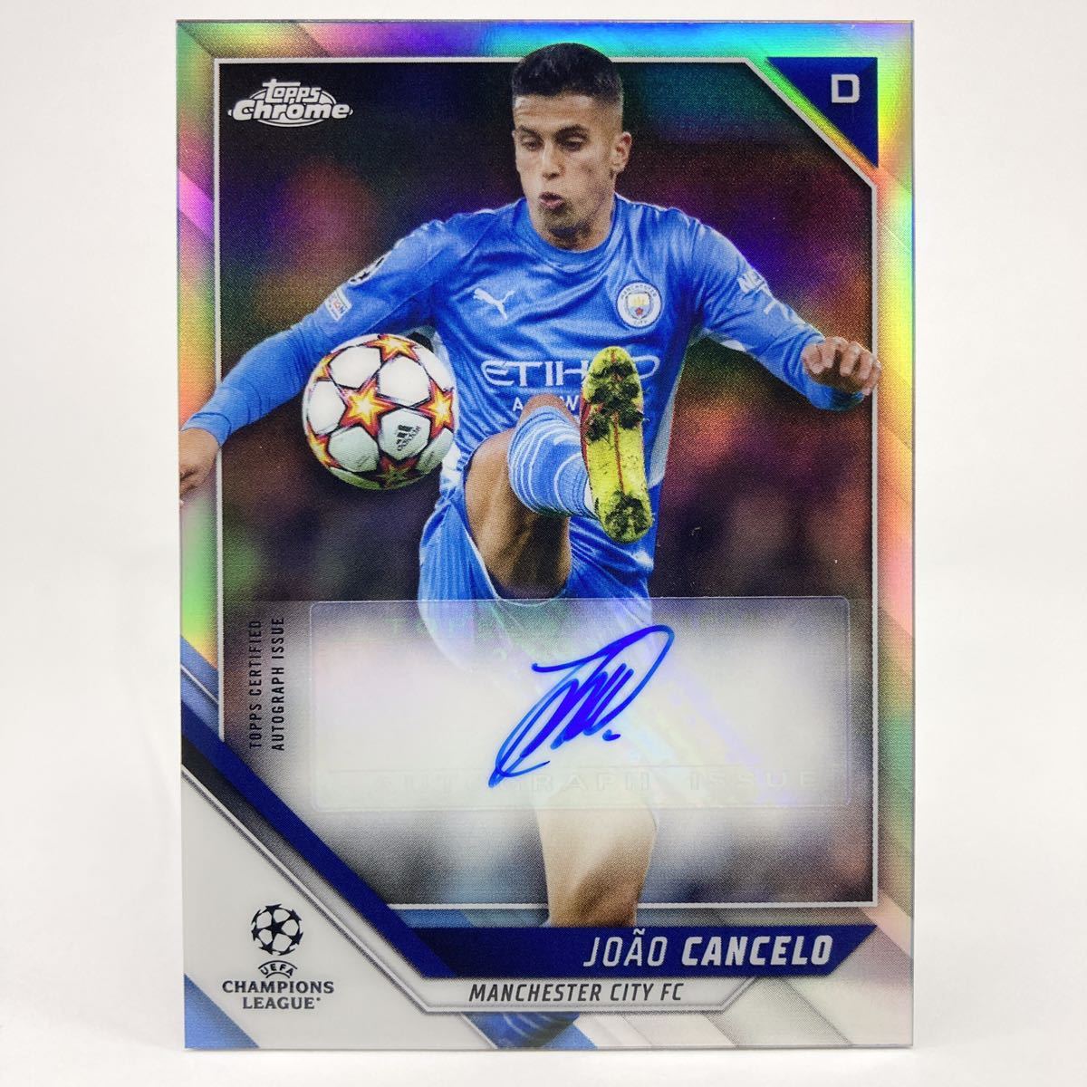 1円スタート☆直筆サイン☆ジョアン・カンセロ☆ Joao Cancelo 2022 