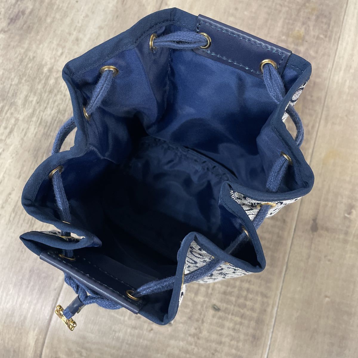 CELINE マカダム柄 セリーヌ CELINEセリーヌ ポーチ 巾着型ショルダー 