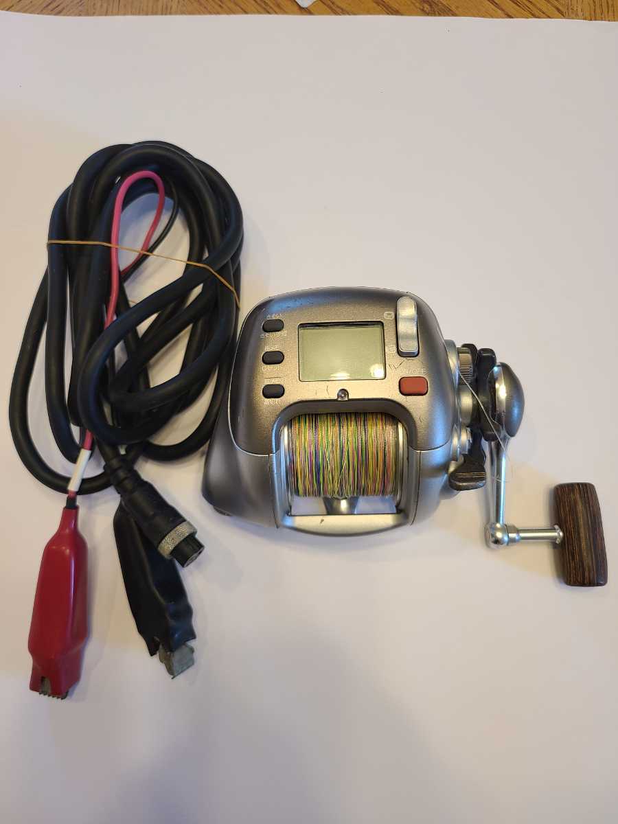 シマノ 電動リール 電動丸 3000XH 1円スタート 電動丸 シマノ 電動