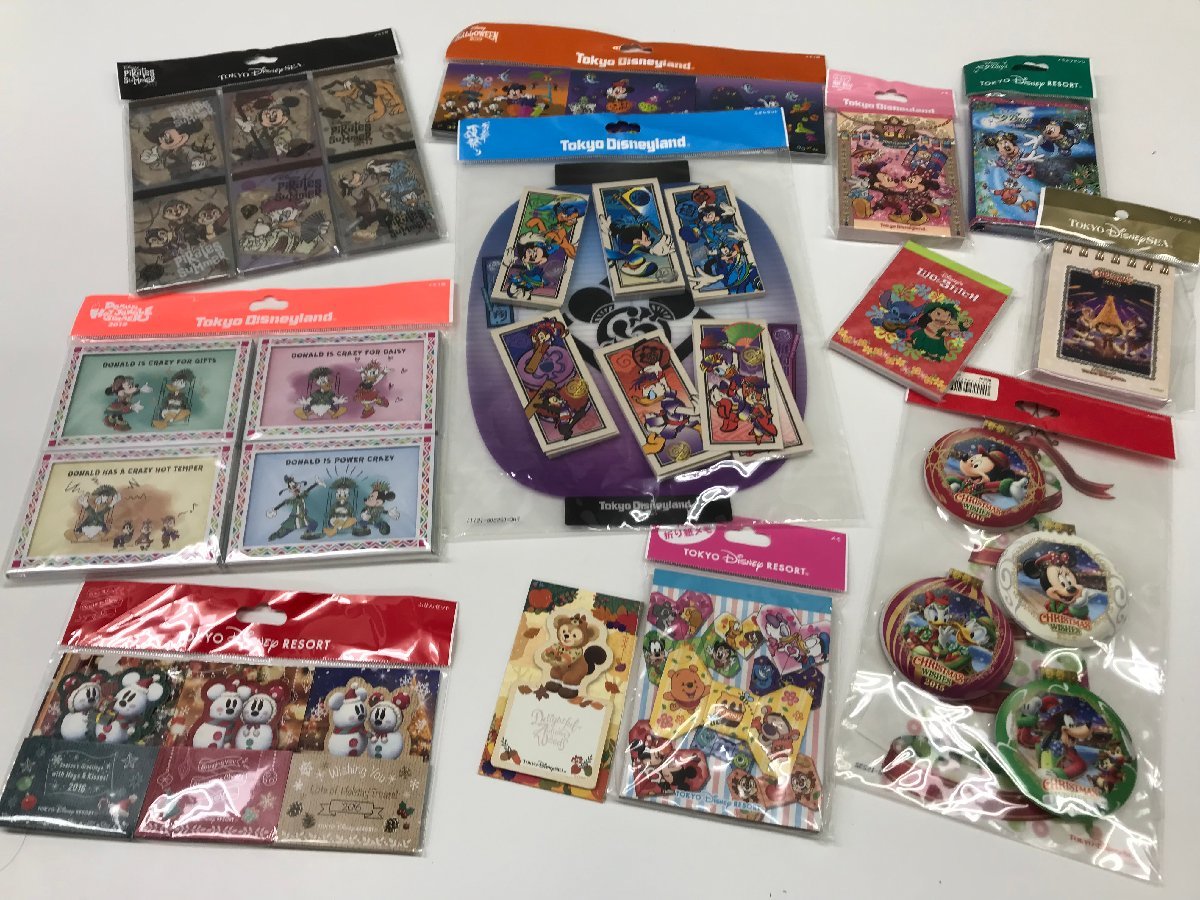 ディズニー 《大量セット》《未開封品あり》メモ帳 ふせん 12点