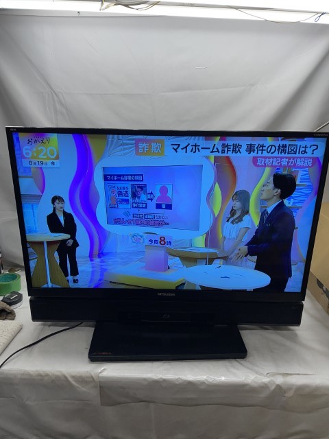 三菱　ブルーレイ内蔵　REAL　LCD-39LSR6　液晶テレビ　2015年　#23801 MITSUBISHI LCD-39LSR6 REAL 紹介 LCD-50LSR6 ３９型液晶テレビ