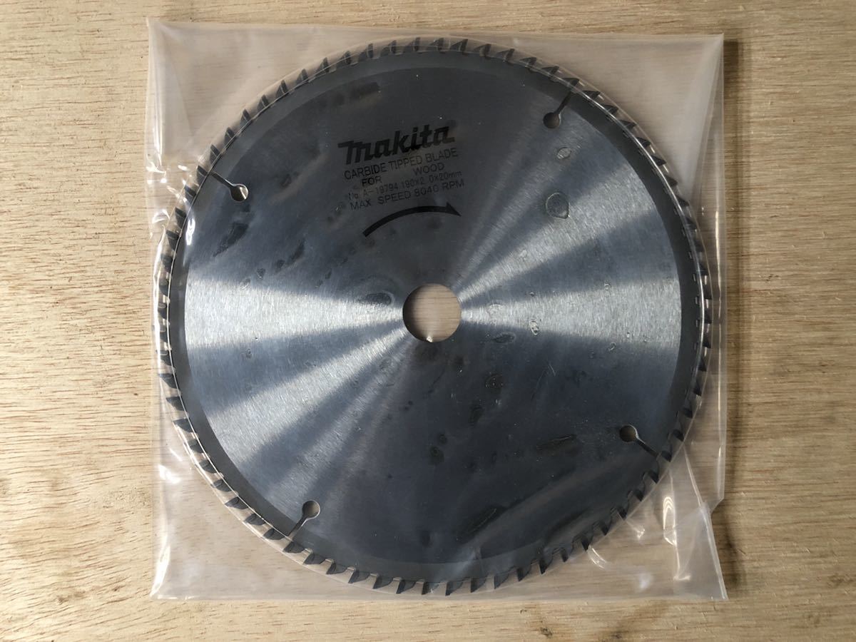 送料無料，豊富な マキタ チップソー 外径190mm 刃数72 一般木工用(丸のこ)｜売買されたオークション情報、yahooの商品情報をアーカイブ公開 - オークファン 木工用
