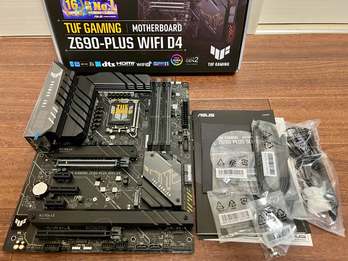 TUF Z690-PLUS WIFI D4 + i7-13700KF ジャンク ジャンク品 ASUS TUF