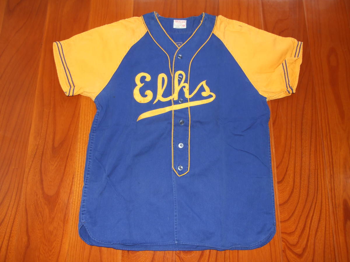 vintage!Wilson/ウィルソン*USA*ベースボールシャツ*size 44*OLD