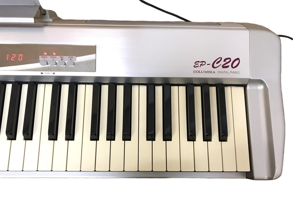 COLUMBIA ELEPIAN 電子ピアノ EP-C20 89鍵盤 譜面台 ペダル付 練習 
