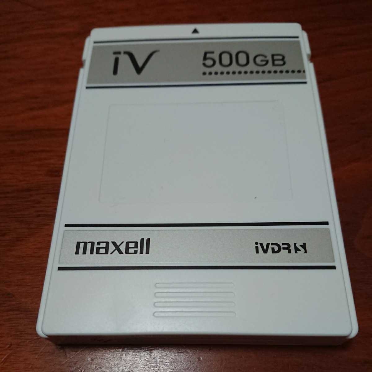 maxell iVDR-S 500GB カセットHDD 日立 wooo マクセル iVDRS 【公式通販】