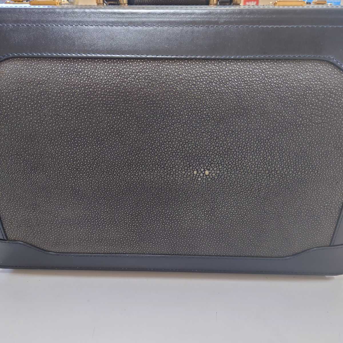 珍品】amiet エイ革 アタッシュケース レトロ (ブリーフケース、書類 