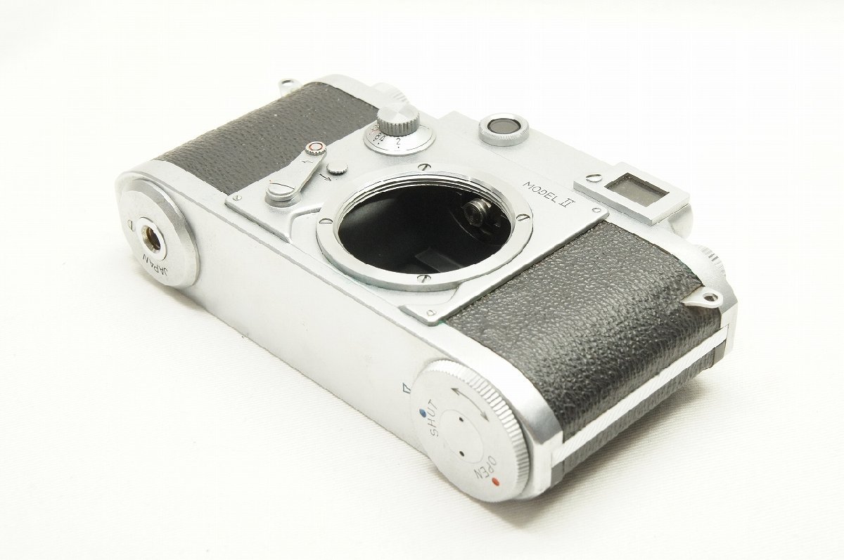 ジャンク品］ミノルタ-35 Model II二眼レフカメラ純正レザーケース付き