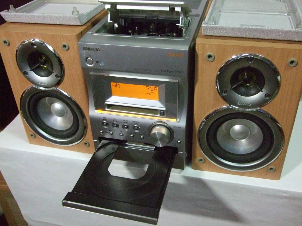 ☆【動作品】SONYソニー マイクロHiFi コンポーネントシステム MDLP