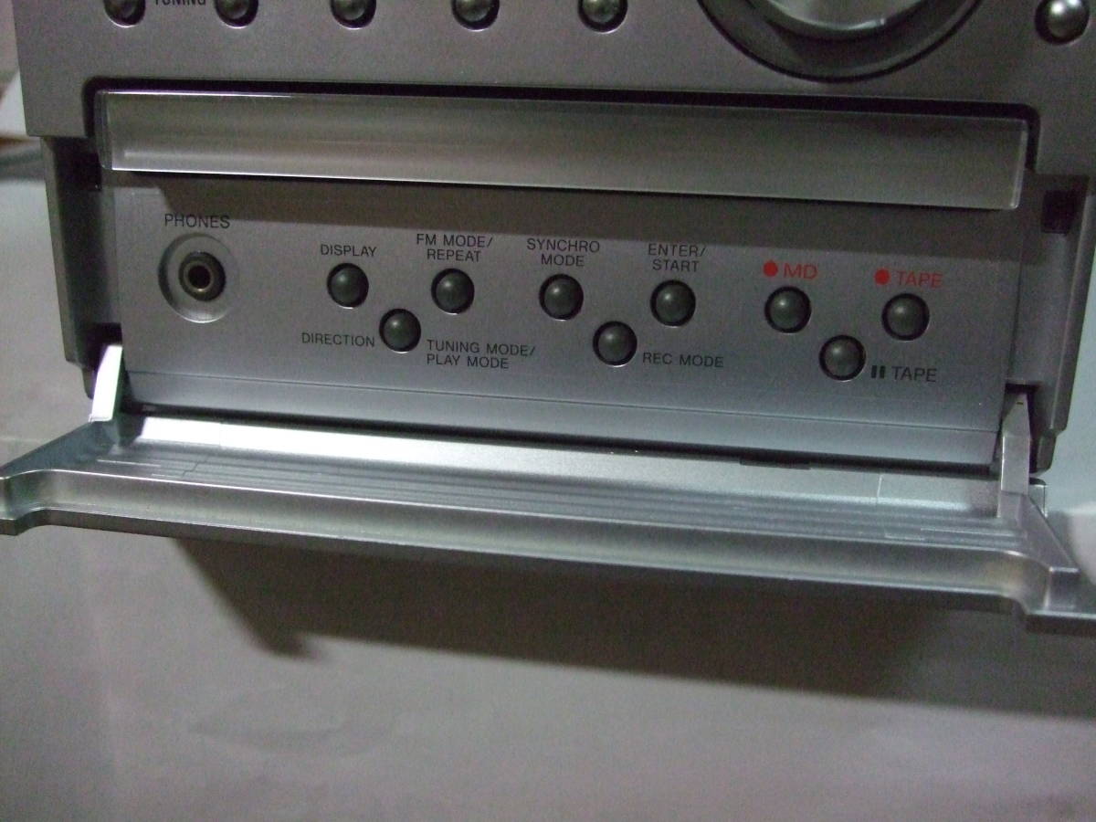 ☆【動作品】SONYソニー マイクロHiFi コンポーネントシステム MDLP