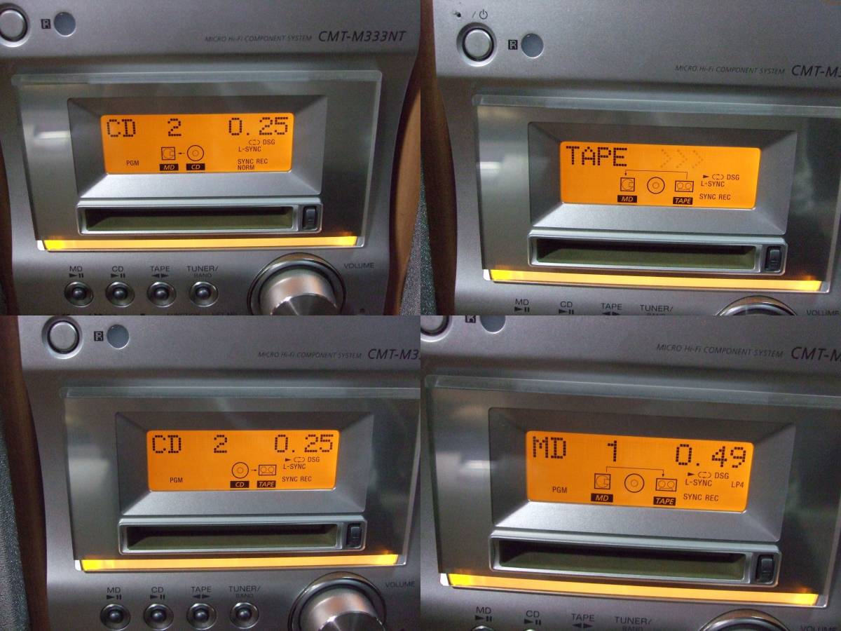 ☆【動作品】SONYソニー マイクロHiFi コンポーネントシステム MDLP