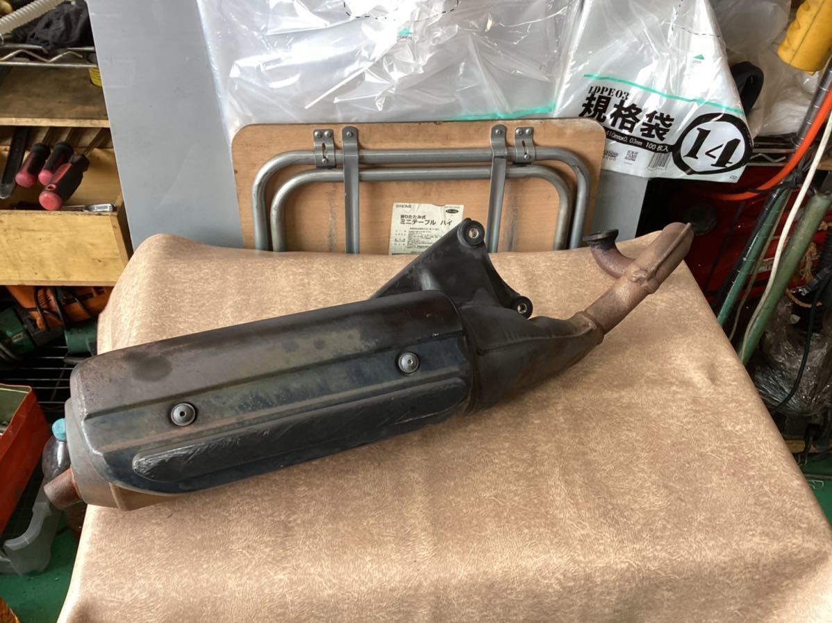 スズキ アドレス110 CF11A 純正マフラー 錆多い 凹みあり 補修用