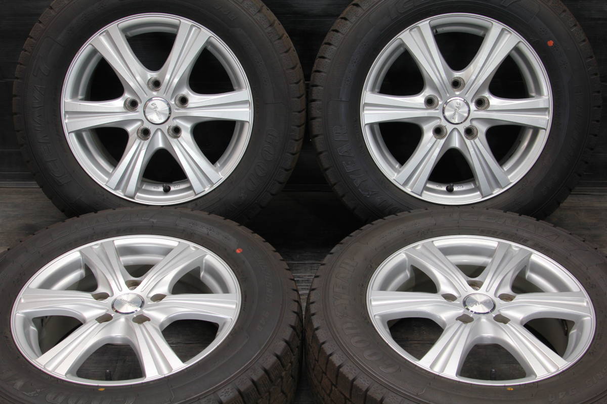 【限定SALE，新品】 nd/条件付 21年製 バリ山 ステップワゴン ストリーム GOODYEAR ICENAVI7 205/65R15&times;6J +53 5H PCD114.3 4本セット 冬タイヤ(スタッドレスタイヤ)｜売買されたオークション情報、yahooの商品情報をアーカ 5穴