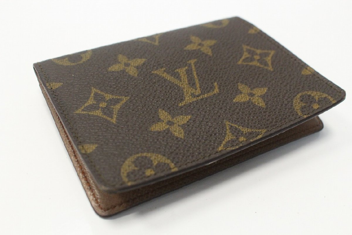 LOUIS VUITTON ルイヴィトン モノグラム パスケース 定期入れ カード  