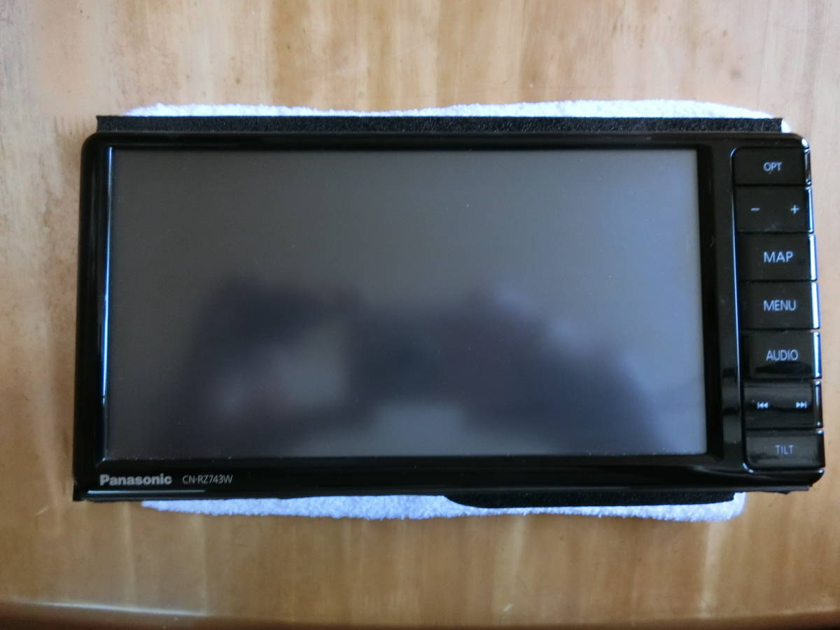 スズキ純正 パナソニック メモリーナビ フルセグ CN-RZ743W 1円売切 