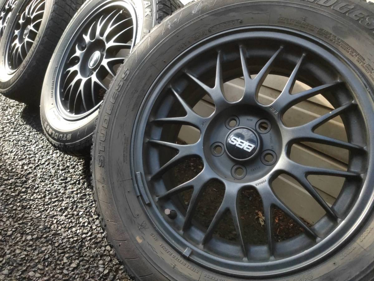 軽量鍛造 BBS RG362 スバルオプション16インチ6.5J+48 5穴PCD100塗装 