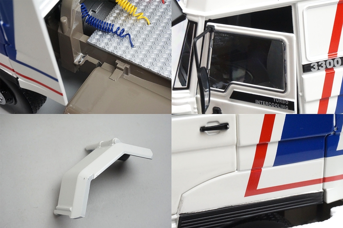 ROAD KINGS ロードキングス 1/18 DAF 3300 Space Cab 1982 white/blue 