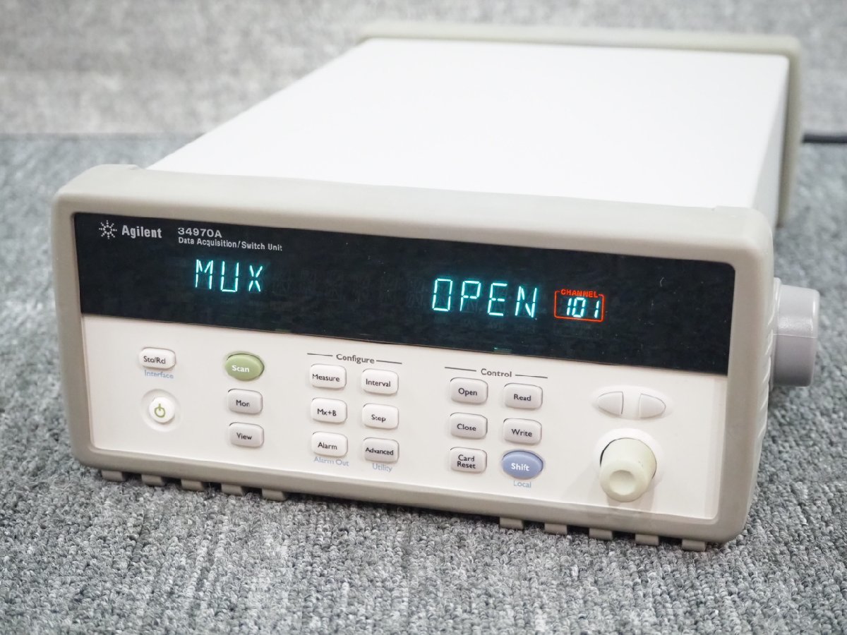 34970A Agilent ☆ Keysight | ⁄ P1 データ収集／スイッチユニット 
