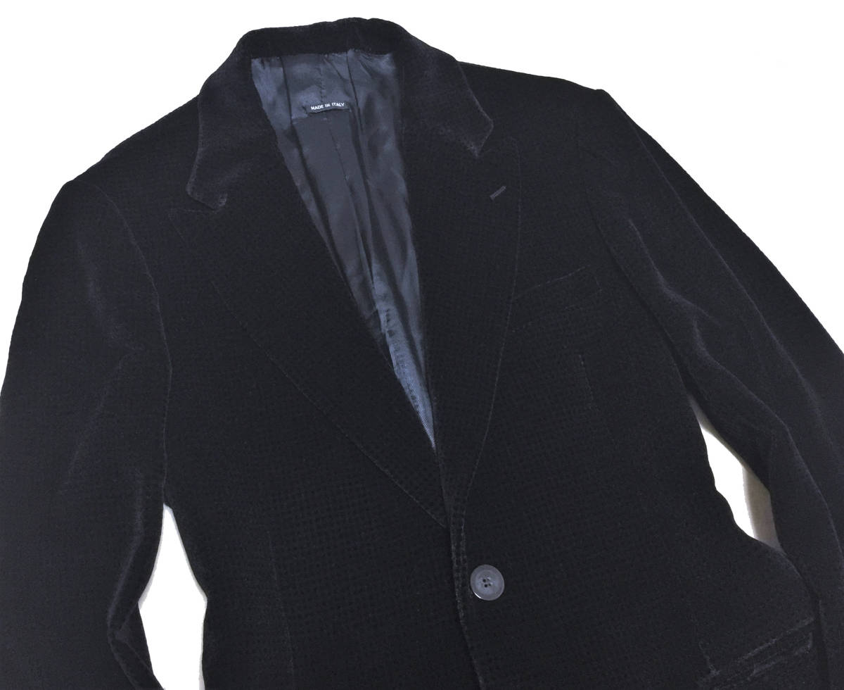 最高級 GIORGIO ARMANI ジョルジオ アルマーニ イタリア製 黒タグ 