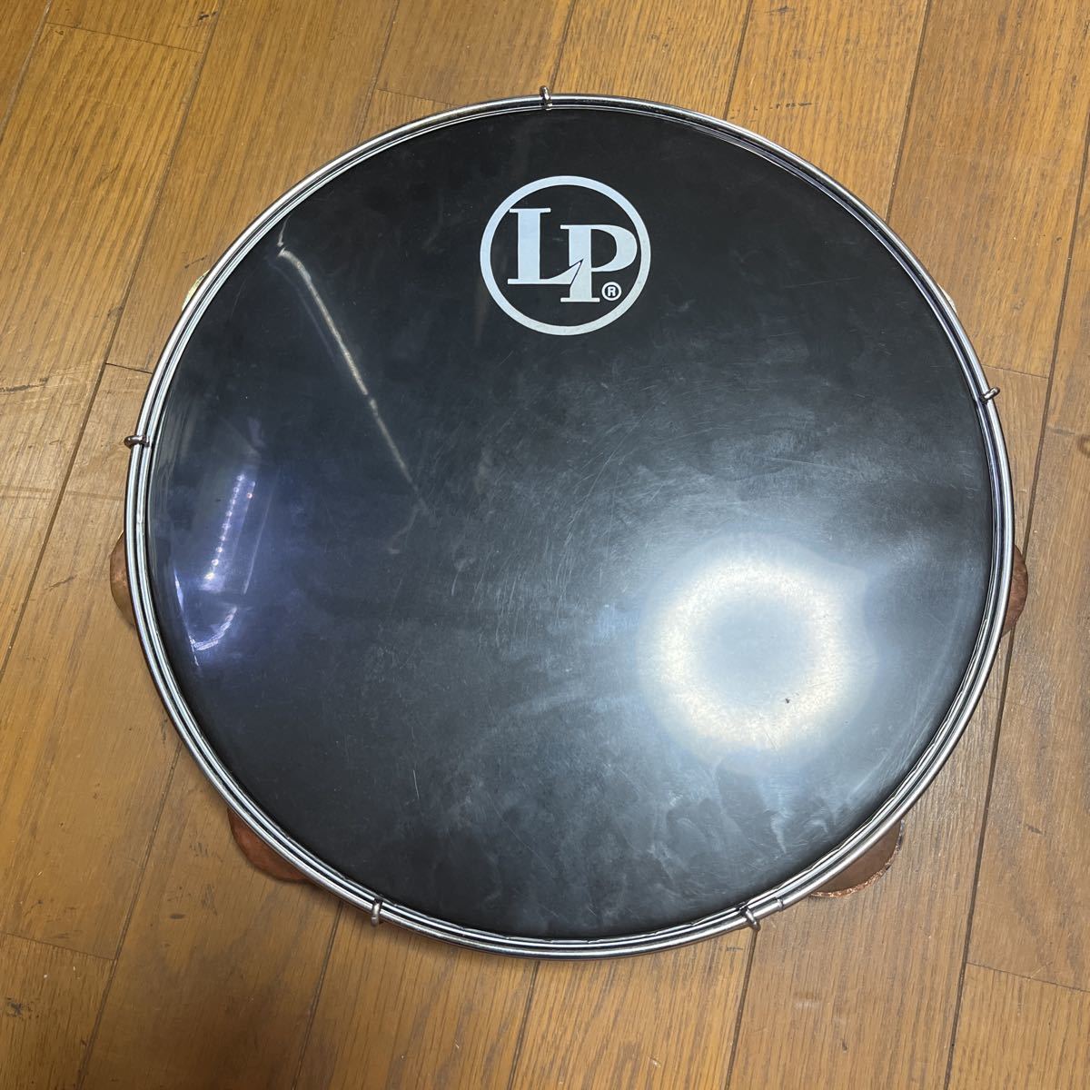 LP (ラテンパーカッション) のパンデイロを買い取りました パンデイロ LP