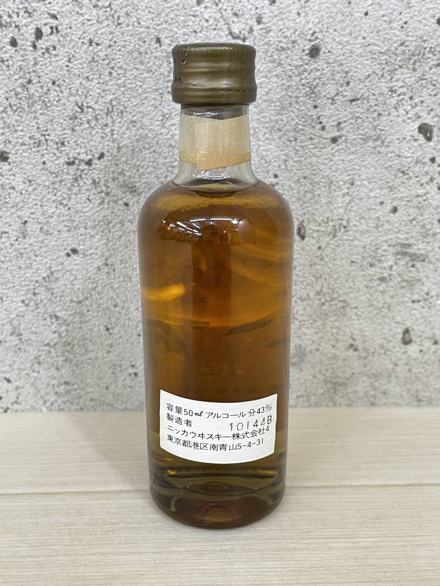 古酒 未開栓！！】北海道余市モルト原酒 12年 43度 50ml ミニサイズ