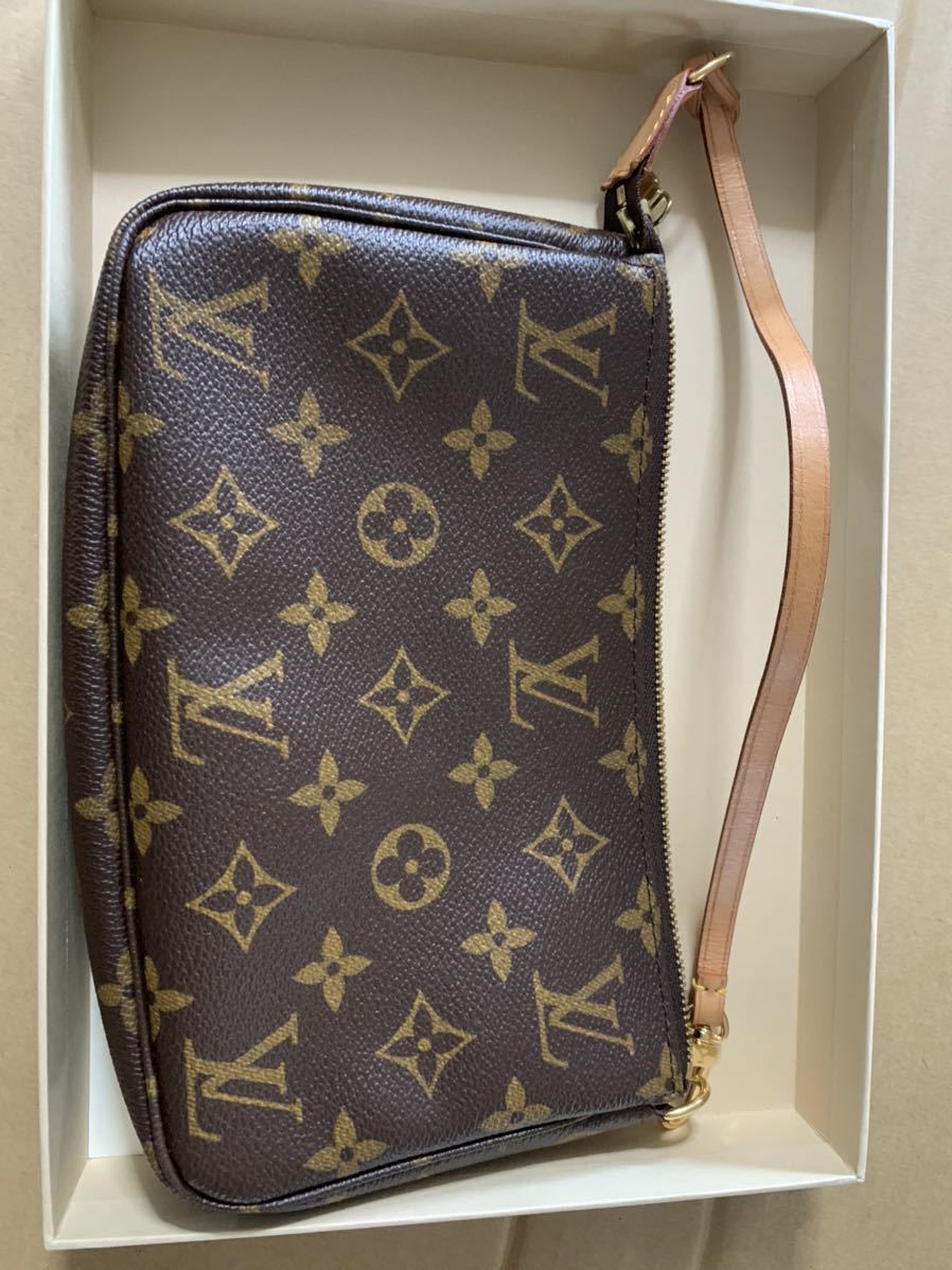 ルイヴィトンアクセソワール ポーチ モノグラム モノグラム ポーチ LOUIS VUITTON LV アクセソワール ポシェット