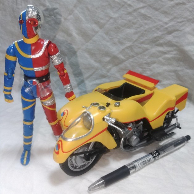 S.H.Figuarts キカイダー サイドマシーン 検索用：カワサキ マッハⅢ  