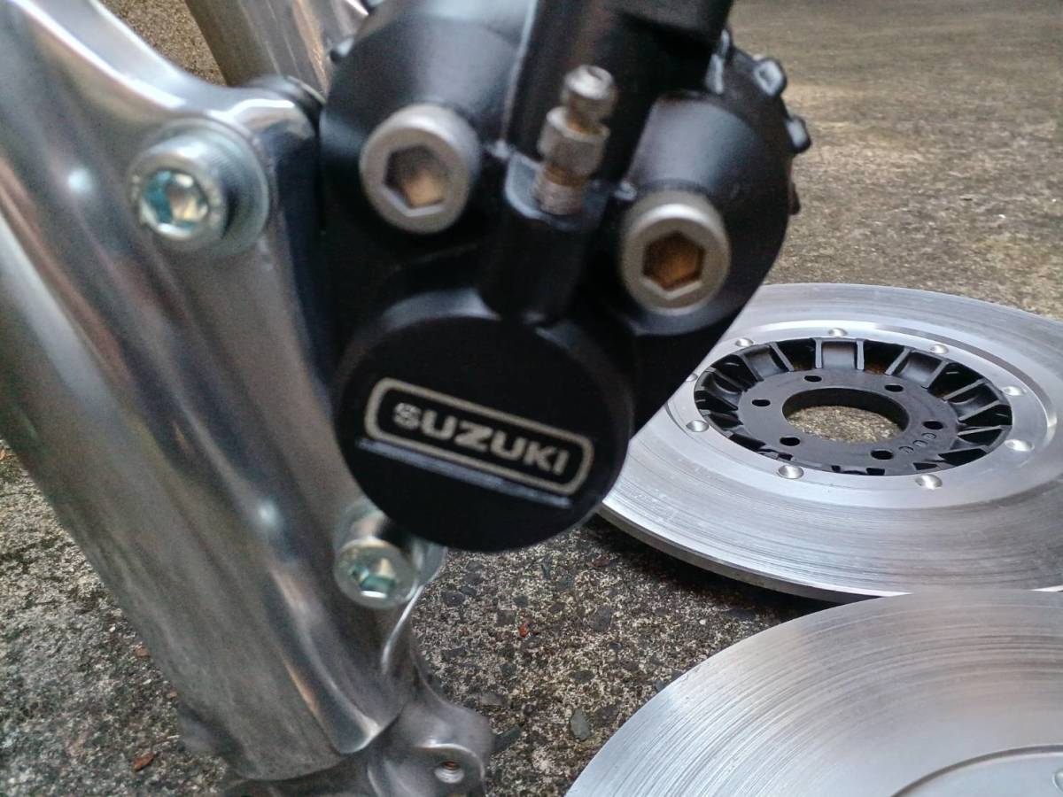 GT380 GT550 GT750 35パイ ダブルディスク その2 【GT380 GS400 