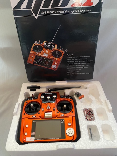 Radiolink AT10II RC | 12CH プロポ送信機とR12DS受信機 2.4GHz プロポ
