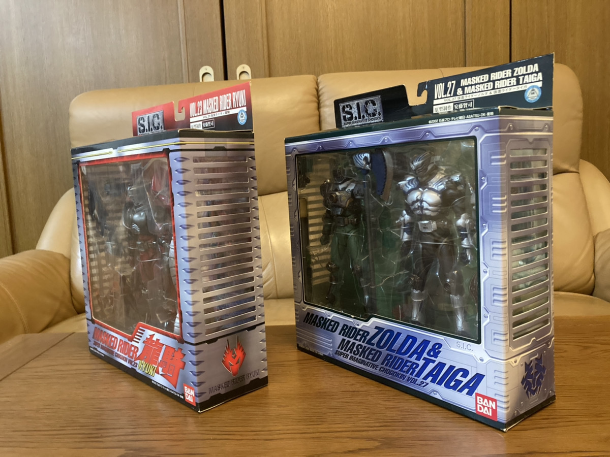 未使用 未開封 S.I.C. VOL.23 仮面ライダー龍騎 VOL.27 仮面ライダー 