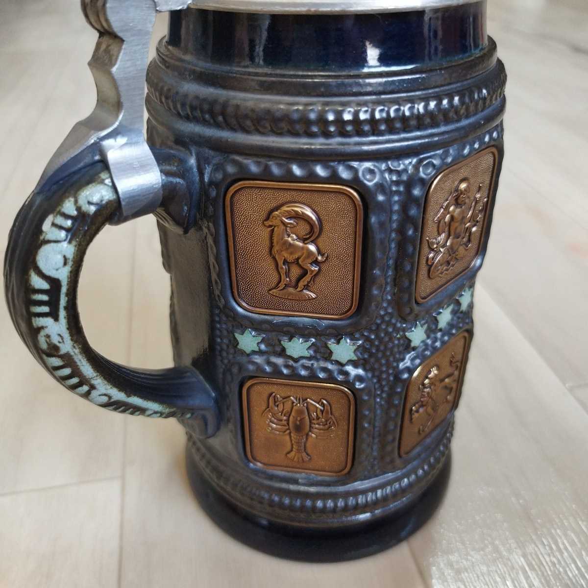 OriginalKING ビアマグ ドイツ製 蓋付き ビールジョッキ タンブラー 