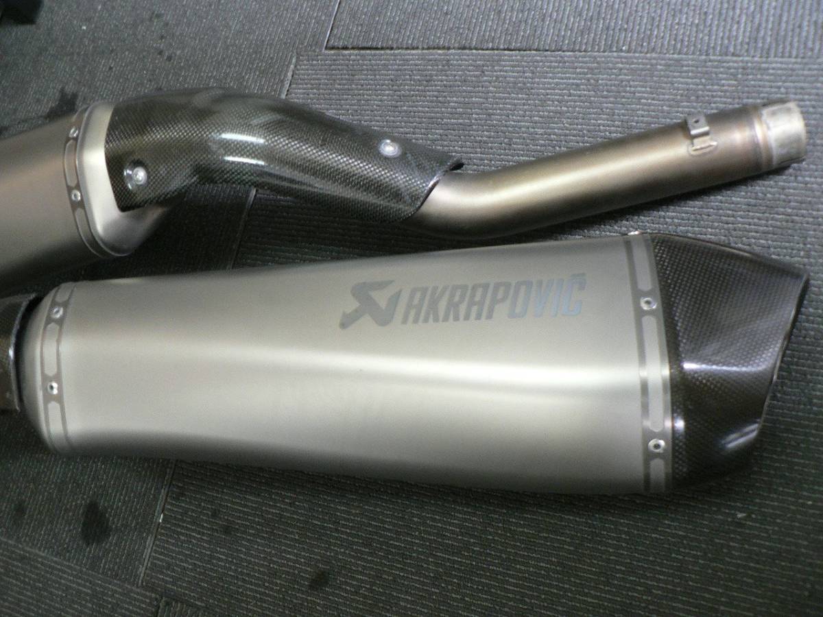 AKRAPOVIC アクラポビッチ EC仕様 SLIP ON LINE チタン K1600GT