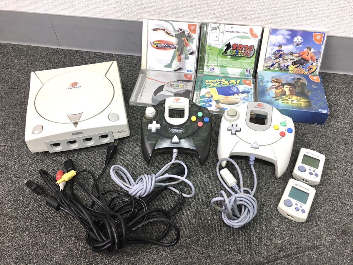 低価，品質保証 ドリームキャスト 本体 HKT-3000 コントローラ ソフト6点 セット ドリキャス tktkt(本体)｜売買されたオークション情報、yahooの商品情報をアーカイブ公開 - オークファン ドリームキャスト