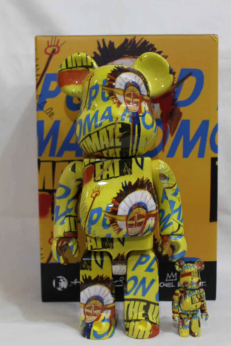アンディウォーホル バスキア ベアブリック 400% Medicom Andy Warhol