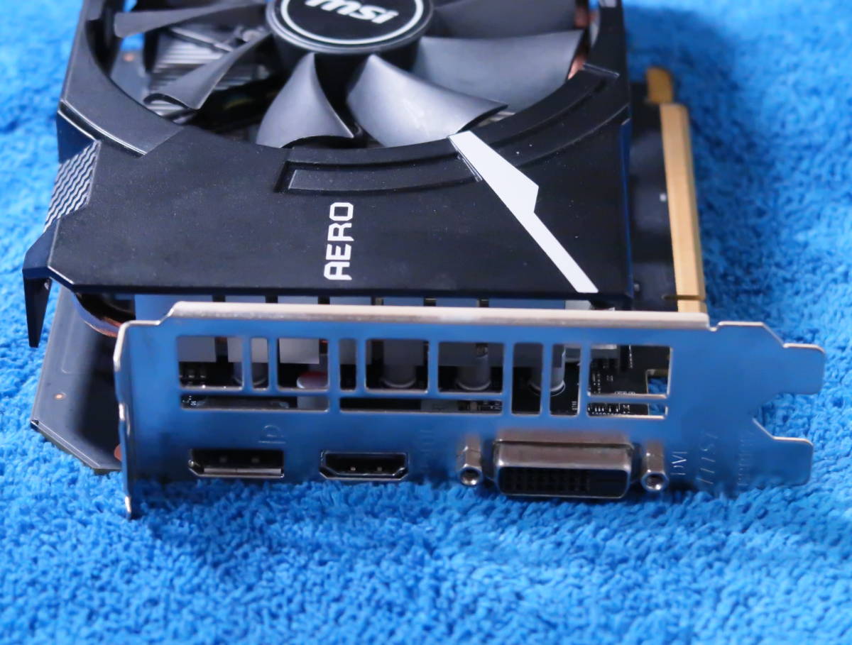 ジャンク】MSI グラフィックボード MSI GeForce GTX 1660 SUPER AERO