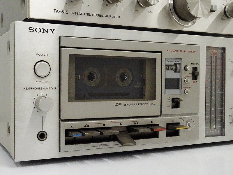 □□SONY ST-515/TA-515/TC-K50/PS-515/SS-747 コンポセット VL15G
